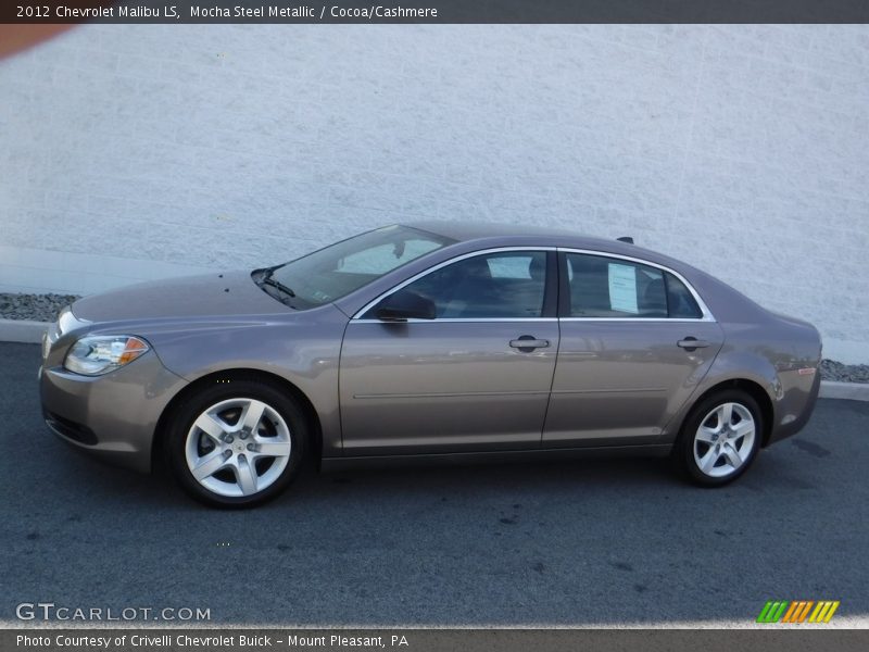 Mocha Steel Metallic / Cocoa/Cashmere 2012 Chevrolet Malibu LS