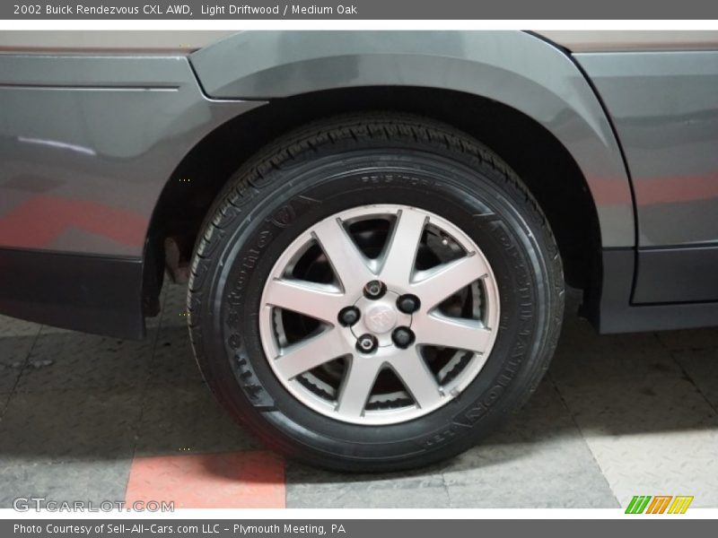 Light Driftwood / Medium Oak 2002 Buick Rendezvous CXL AWD