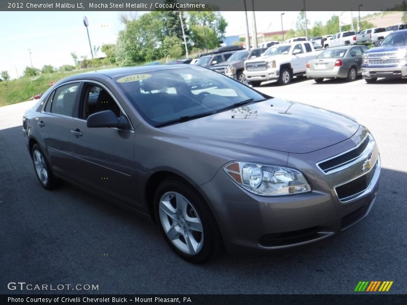 Mocha Steel Metallic / Cocoa/Cashmere 2012 Chevrolet Malibu LS
