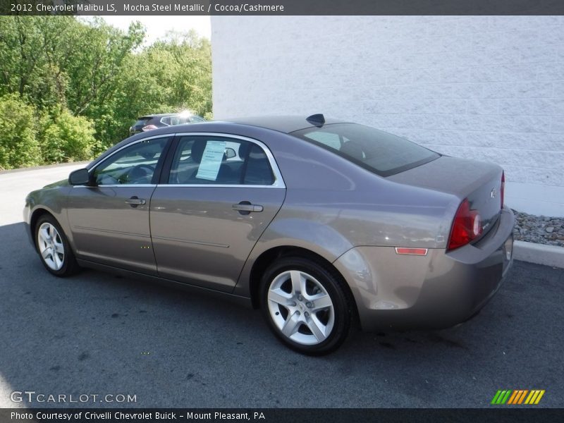 Mocha Steel Metallic / Cocoa/Cashmere 2012 Chevrolet Malibu LS