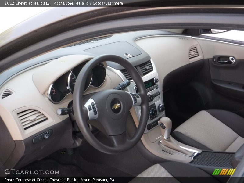 Mocha Steel Metallic / Cocoa/Cashmere 2012 Chevrolet Malibu LS