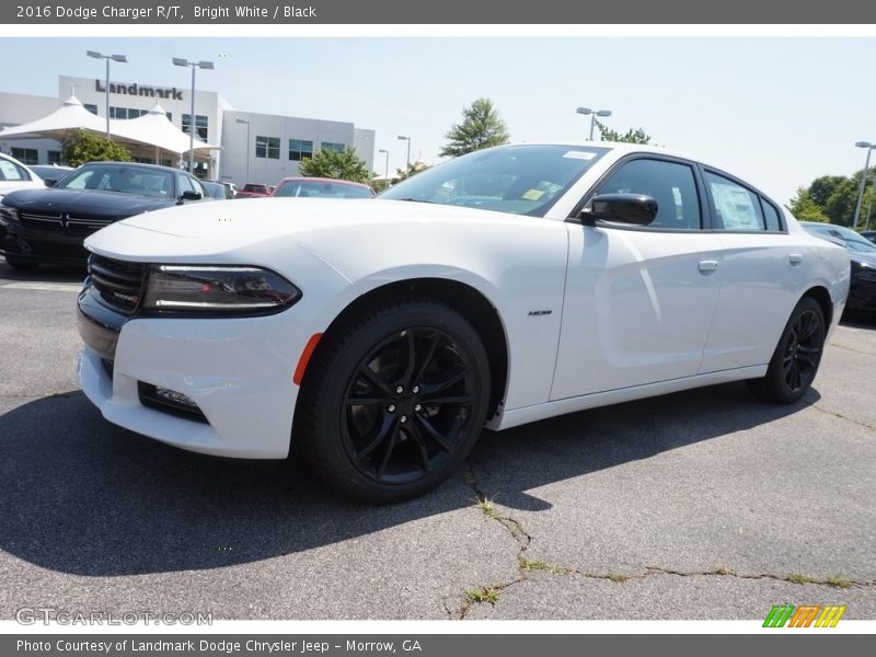 Bright White / Black 2016 Dodge Charger R/T