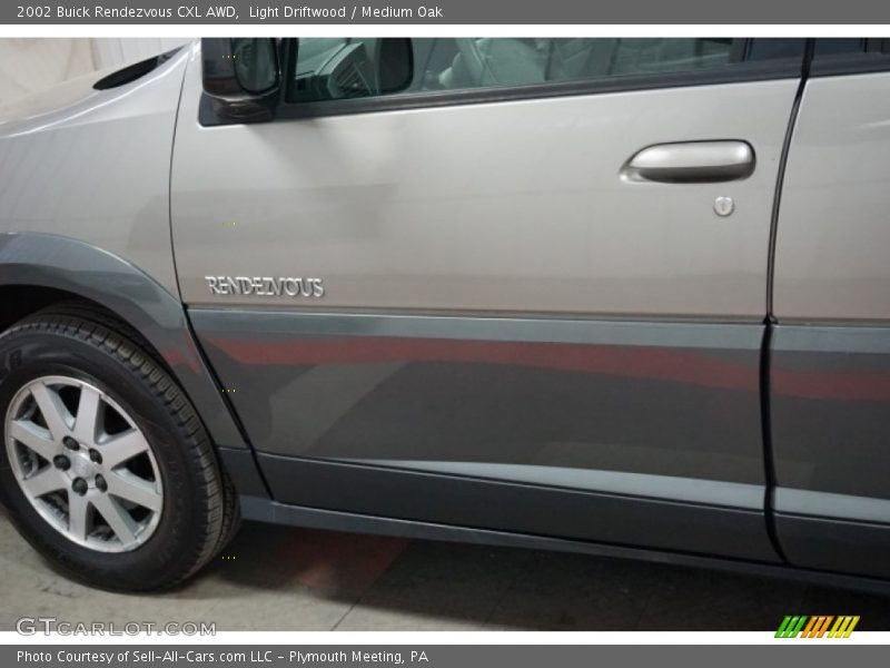 Light Driftwood / Medium Oak 2002 Buick Rendezvous CXL AWD