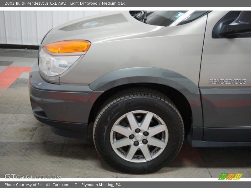 Light Driftwood / Medium Oak 2002 Buick Rendezvous CXL AWD
