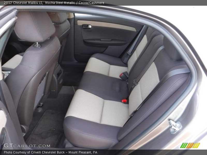 Mocha Steel Metallic / Cocoa/Cashmere 2012 Chevrolet Malibu LS