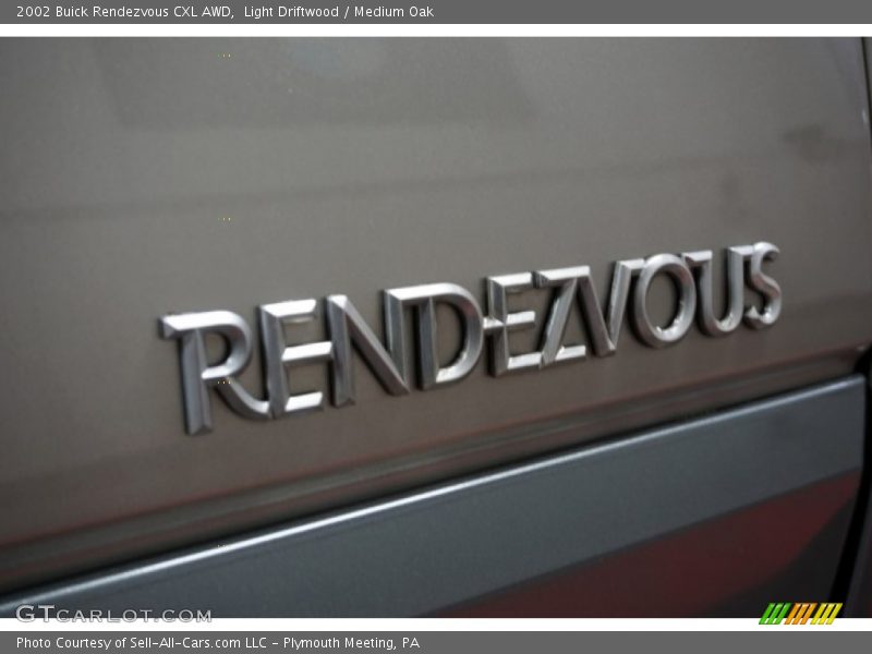Light Driftwood / Medium Oak 2002 Buick Rendezvous CXL AWD