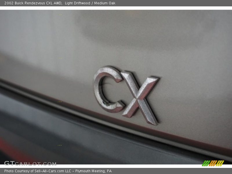 Light Driftwood / Medium Oak 2002 Buick Rendezvous CXL AWD
