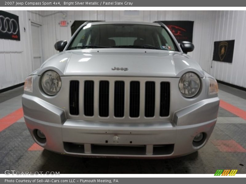 Bright Silver Metallic / Pastel Slate Gray 2007 Jeep Compass Sport 4x4