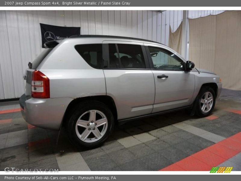 Bright Silver Metallic / Pastel Slate Gray 2007 Jeep Compass Sport 4x4