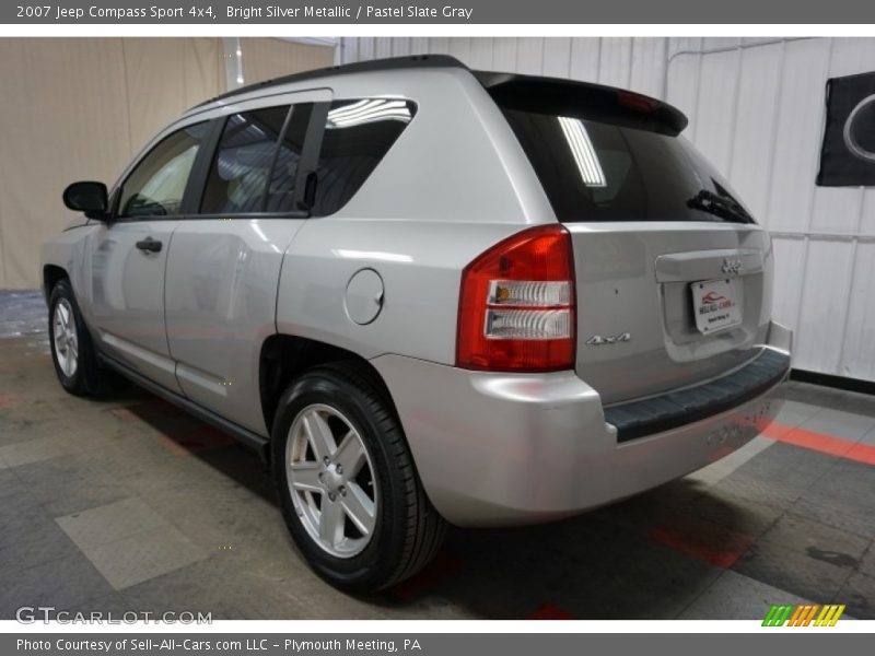 Bright Silver Metallic / Pastel Slate Gray 2007 Jeep Compass Sport 4x4
