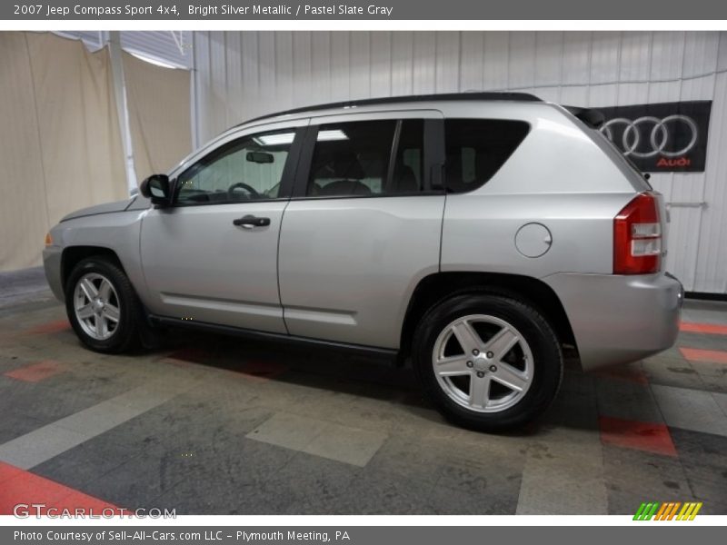 Bright Silver Metallic / Pastel Slate Gray 2007 Jeep Compass Sport 4x4