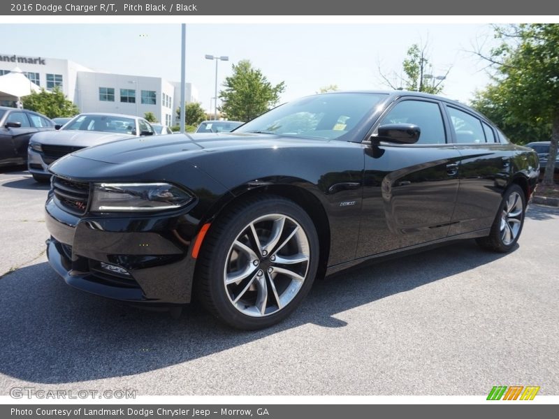 Pitch Black / Black 2016 Dodge Charger R/T