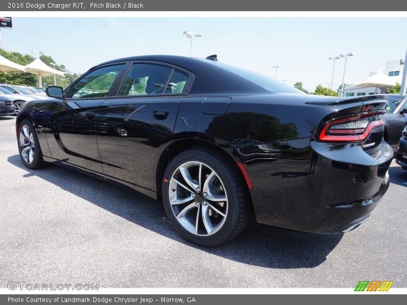 Pitch Black / Black 2016 Dodge Charger R/T
