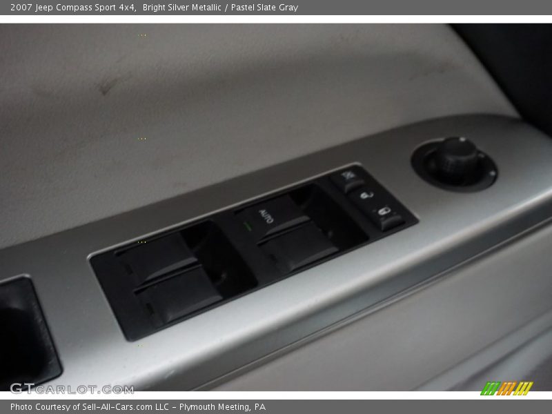 Bright Silver Metallic / Pastel Slate Gray 2007 Jeep Compass Sport 4x4