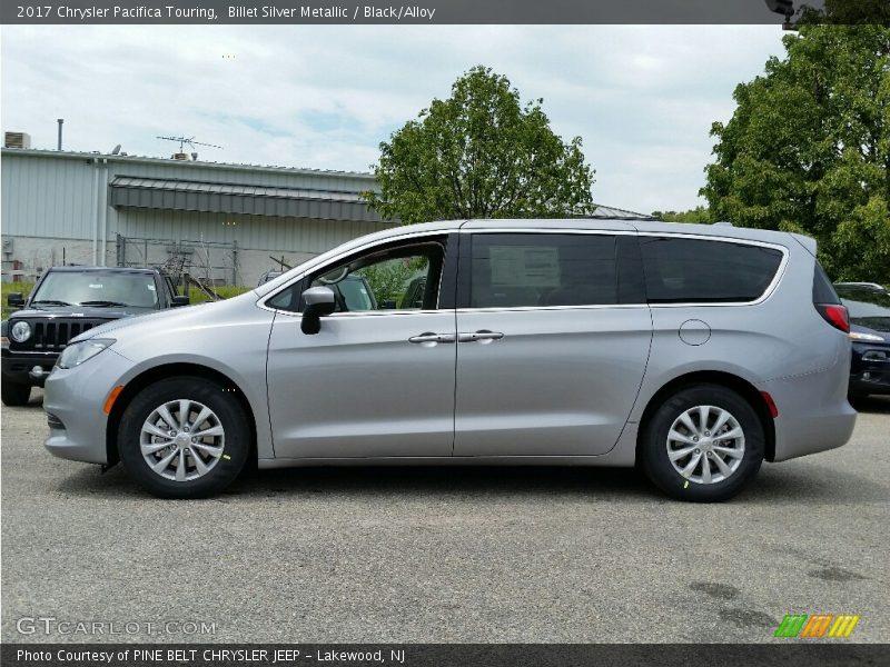 Billet Silver Metallic / Black/Alloy 2017 Chrysler Pacifica Touring