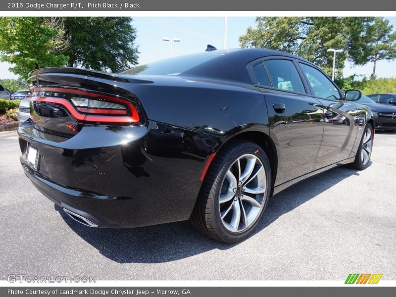 Pitch Black / Black 2016 Dodge Charger R/T
