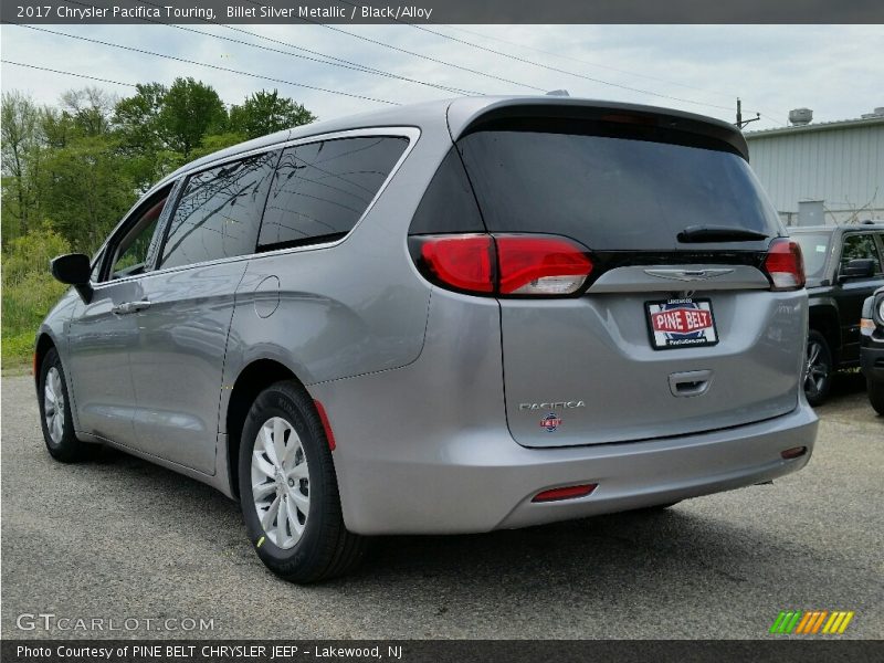 Billet Silver Metallic / Black/Alloy 2017 Chrysler Pacifica Touring