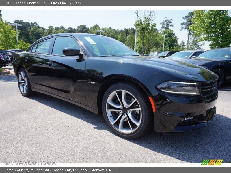 Pitch Black / Black 2016 Dodge Charger R/T
