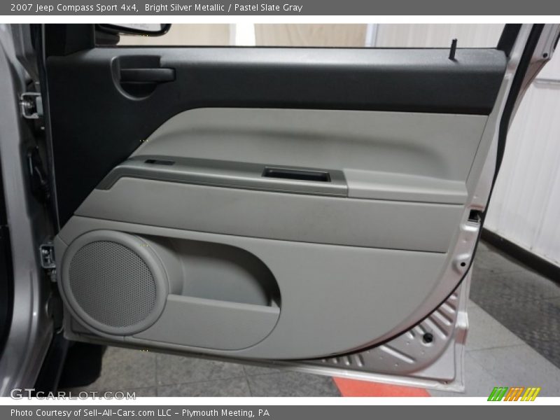 Bright Silver Metallic / Pastel Slate Gray 2007 Jeep Compass Sport 4x4