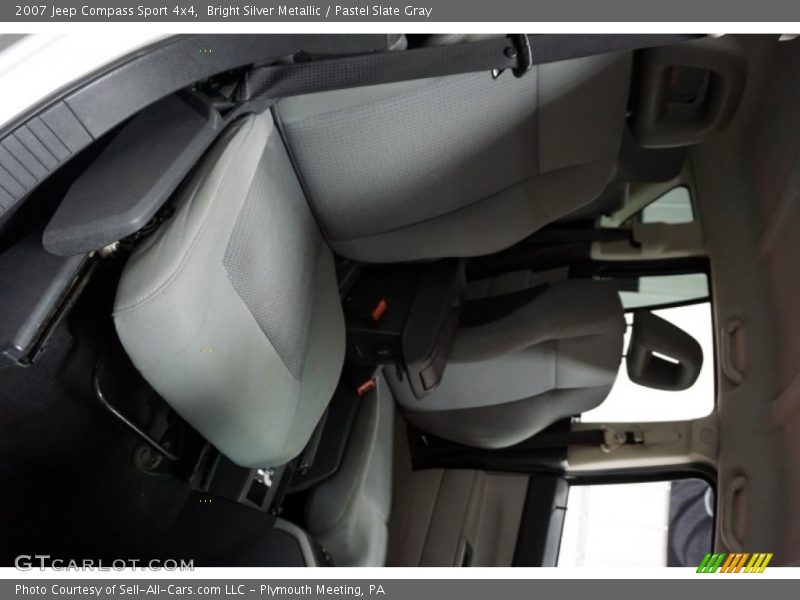 Bright Silver Metallic / Pastel Slate Gray 2007 Jeep Compass Sport 4x4