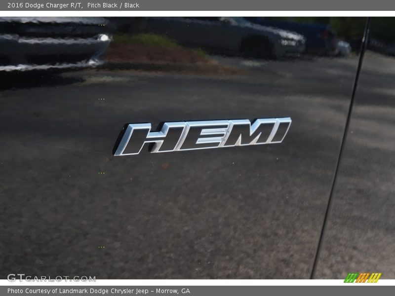 Pitch Black / Black 2016 Dodge Charger R/T