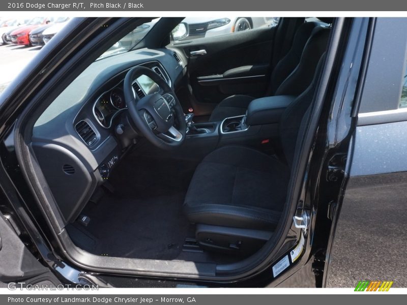 Pitch Black / Black 2016 Dodge Charger R/T