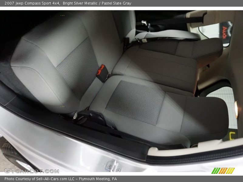 Bright Silver Metallic / Pastel Slate Gray 2007 Jeep Compass Sport 4x4