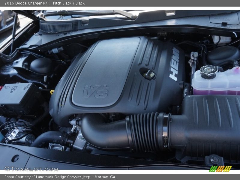 Pitch Black / Black 2016 Dodge Charger R/T