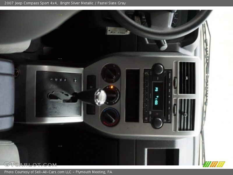 Bright Silver Metallic / Pastel Slate Gray 2007 Jeep Compass Sport 4x4