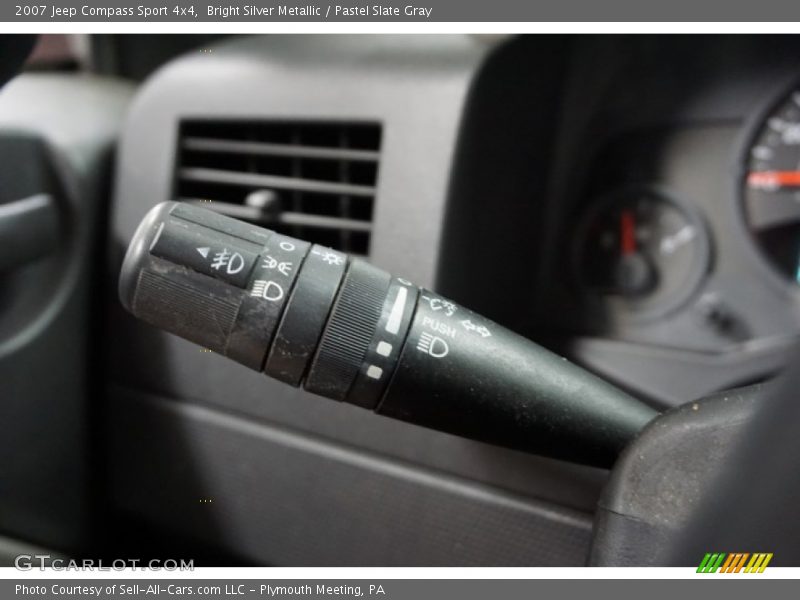 Bright Silver Metallic / Pastel Slate Gray 2007 Jeep Compass Sport 4x4