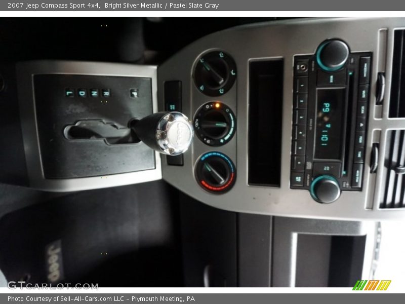 Bright Silver Metallic / Pastel Slate Gray 2007 Jeep Compass Sport 4x4