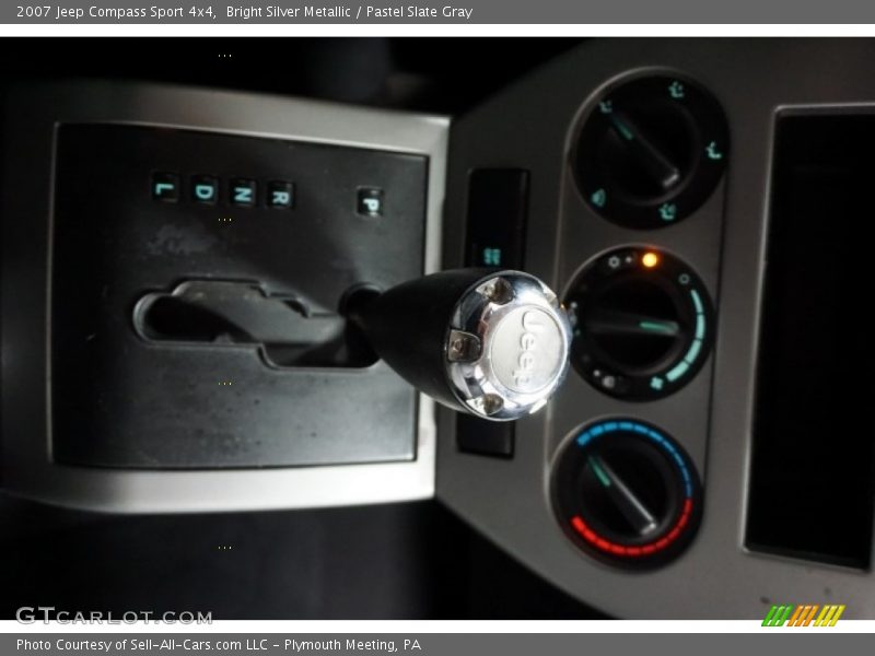 Bright Silver Metallic / Pastel Slate Gray 2007 Jeep Compass Sport 4x4