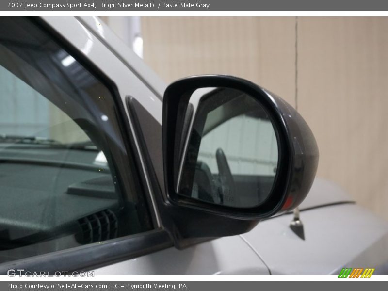 Bright Silver Metallic / Pastel Slate Gray 2007 Jeep Compass Sport 4x4