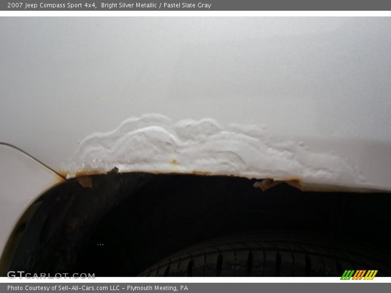 Bright Silver Metallic / Pastel Slate Gray 2007 Jeep Compass Sport 4x4