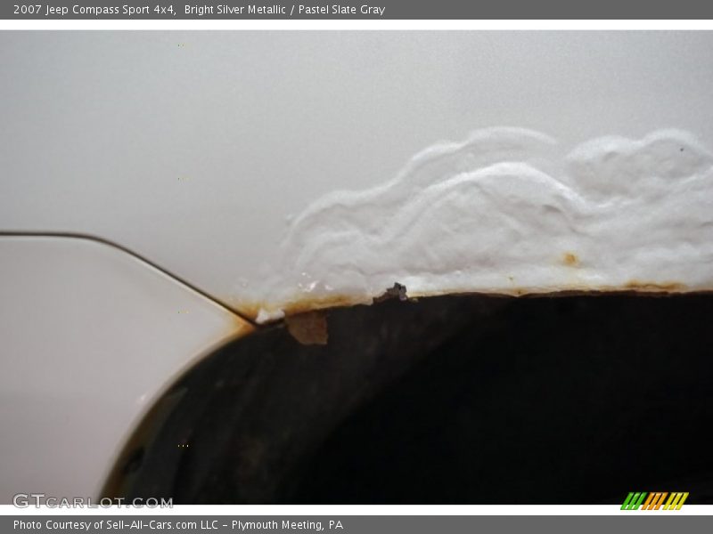 Bright Silver Metallic / Pastel Slate Gray 2007 Jeep Compass Sport 4x4