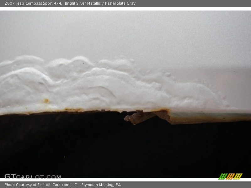Bright Silver Metallic / Pastel Slate Gray 2007 Jeep Compass Sport 4x4