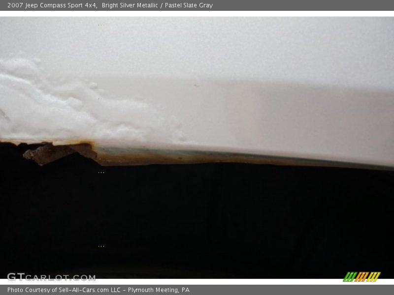 Bright Silver Metallic / Pastel Slate Gray 2007 Jeep Compass Sport 4x4