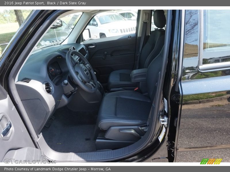 Black / Dark Slate Gray 2016 Jeep Patriot Sport