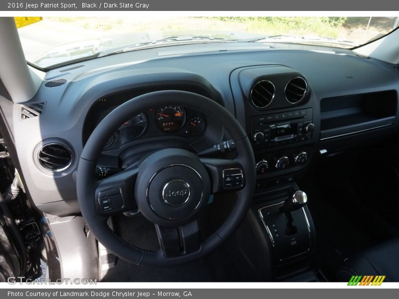 Black / Dark Slate Gray 2016 Jeep Patriot Sport