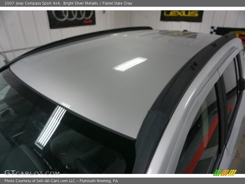 Bright Silver Metallic / Pastel Slate Gray 2007 Jeep Compass Sport 4x4