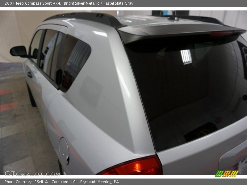 Bright Silver Metallic / Pastel Slate Gray 2007 Jeep Compass Sport 4x4