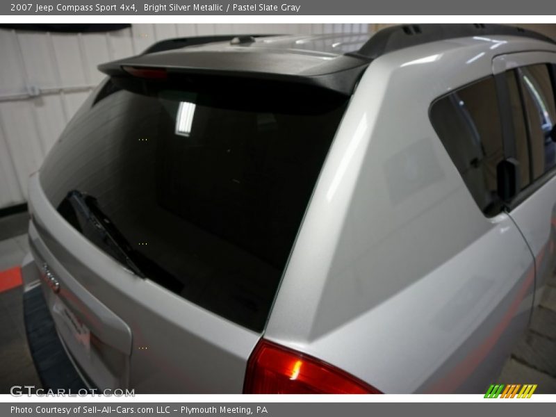 Bright Silver Metallic / Pastel Slate Gray 2007 Jeep Compass Sport 4x4
