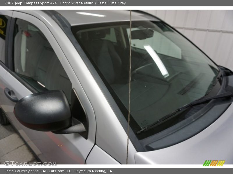 Bright Silver Metallic / Pastel Slate Gray 2007 Jeep Compass Sport 4x4
