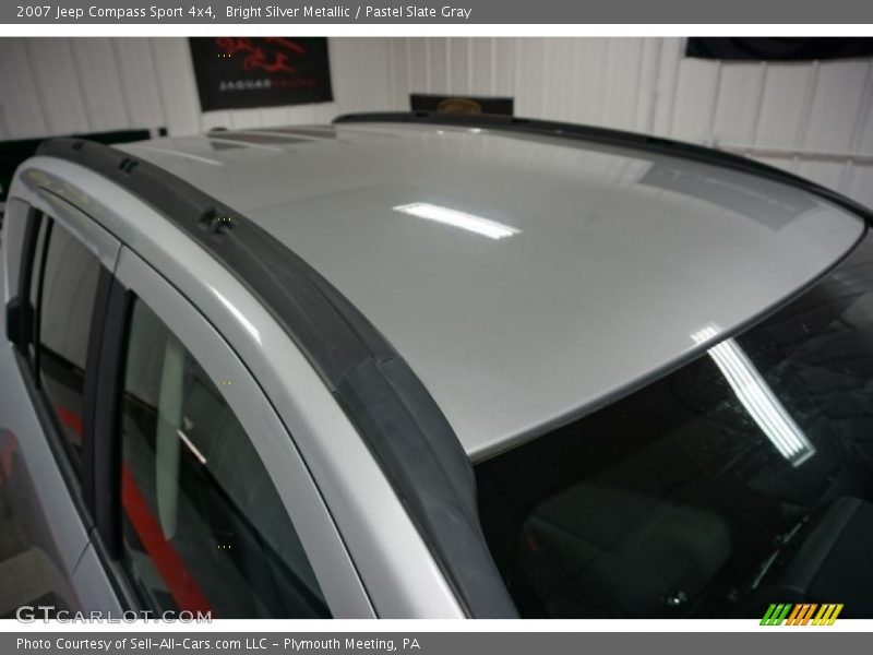 Bright Silver Metallic / Pastel Slate Gray 2007 Jeep Compass Sport 4x4