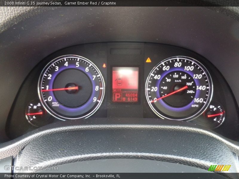 Garnet Ember Red / Graphite 2008 Infiniti G 35 Journey Sedan