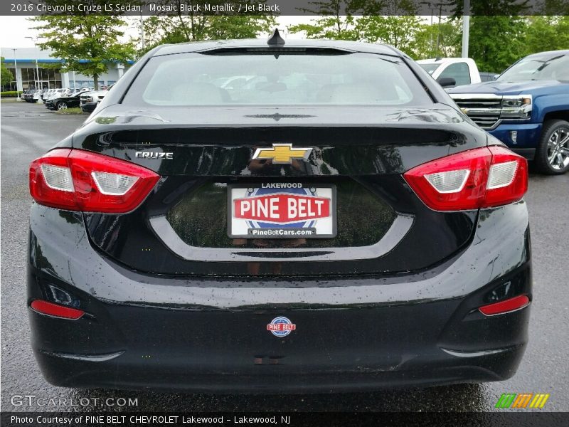 Mosaic Black Metallic / Jet Black 2016 Chevrolet Cruze LS Sedan