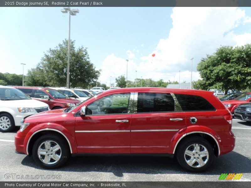 Redline 2 Coat Pearl / Black 2015 Dodge Journey SE