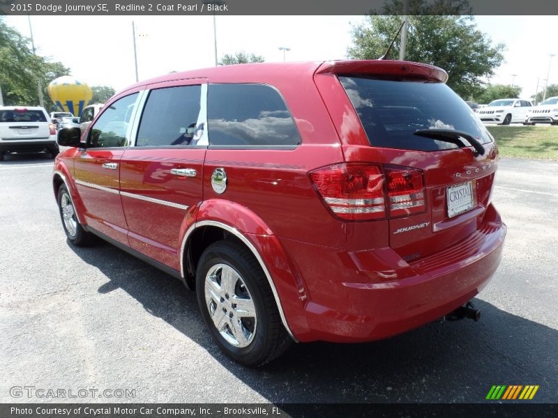 Redline 2 Coat Pearl / Black 2015 Dodge Journey SE