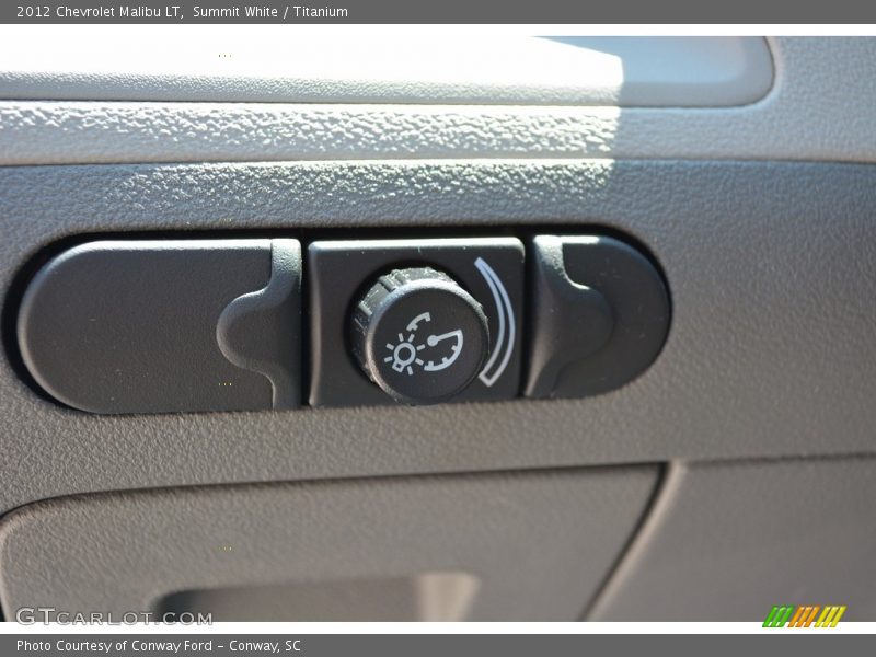 Summit White / Titanium 2012 Chevrolet Malibu LT