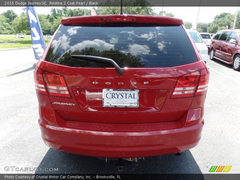 Redline 2 Coat Pearl / Black 2015 Dodge Journey SE